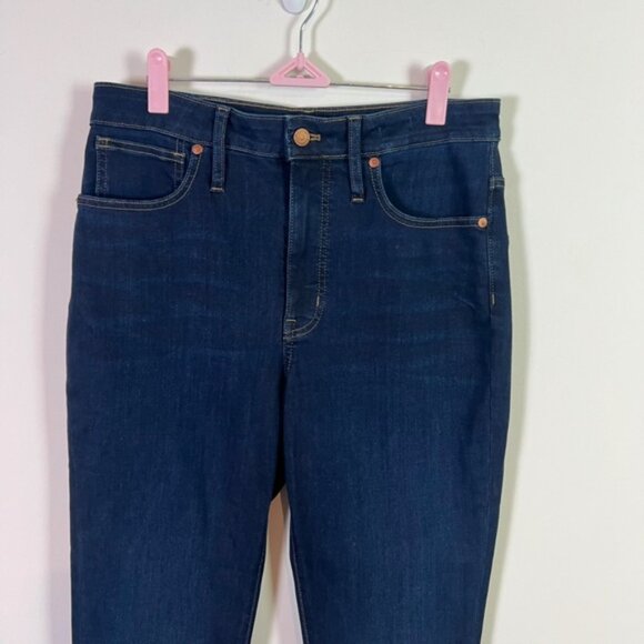 Madewell Women’s Curvy High Rise Skinny Tall Denim Jeans 30 Tall - Picture 2 of 9
